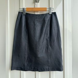 Genuine Leather Skirt